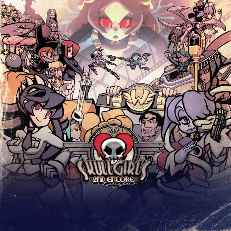 Skullgirls 2nd Encore box art for Playstation Vita
